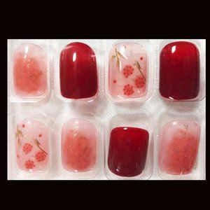 VIVO 24pcs Press on Nails Short Manicure Artificial False Fake Nails Tips #104